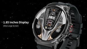 1.85-Inch Ultra HD Smartwatch with GPS, Bluetooth Call & Health Monitoring For Men - Dazzling Beauty Solution