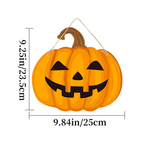 Imitation Wooden Doorplate Ghost Festival Haunted House Horror Atmosphere Decoration - Dazzling Beauty Solution