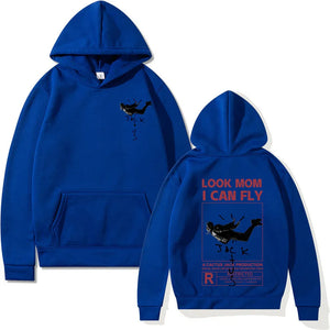 Men’s High Street Loose Print Sweatshirt - Dazzling Beauty Solution