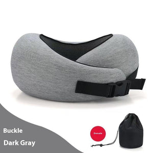 Snail U-Shaped Memory Foam Travel Pillow – 360° Neck Support - Dazzling Beauty Solution
