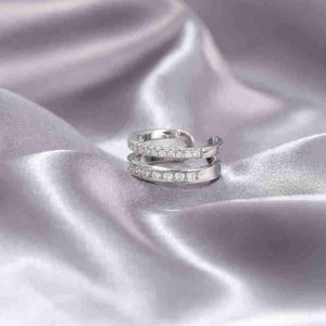 Niche Opening Adjustable Non-fading Cross Ring - Dazzling Beauty Solution