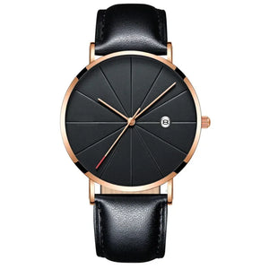 Simple calendar watch male creative waterproof quartz watch - Dazzling Beauty Solution