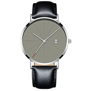 Simple calendar watch male creative waterproof quartz watch - Dazzling Beauty Solution