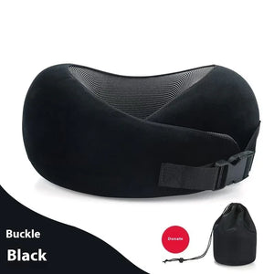 Snail U-Shaped Memory Foam Travel Pillow – 360° Neck Support - Dazzling Beauty Solution