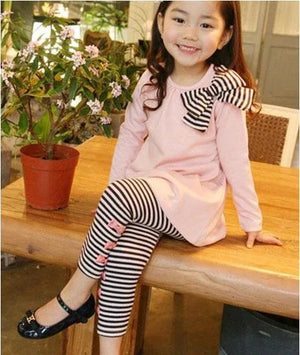 Girls Pink Two-Piece Outfit Set – Cute, Comfortable & Stylish - Dazzling Beauty Solution