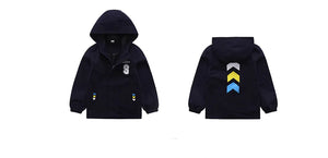 Kids Winter Windbreaker Jacket | Warm Velvet Coat for Boys - Dazzling Beauty Solution