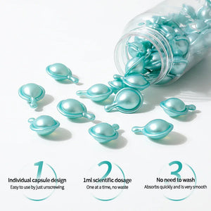 Frizz Control Hair Serum - 50 Capsules - Dazzling Beauty Solution
