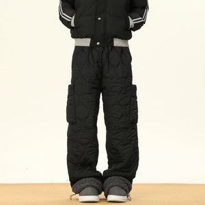 Men’s Winter Cotton Straight Pants - Dazzling Beauty Solution