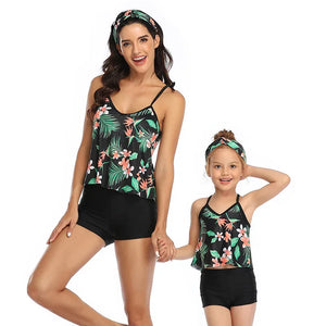 Matching Parent-Child Swimsuit Set β Womenβs & Kidsβ Siz - Dazzling Beauty Solution