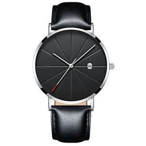 Simple calendar watch male creative waterproof quartz watch - Dazzling Beauty Solution