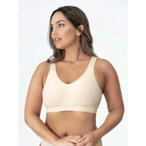 Large Size Seamless Vest Bra – Solid Color Lightweight Support - Dazzling Beauty Solution