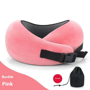 Snail U-Shaped Memory Foam Travel Pillow – 360° Neck Support - Dazzling Beauty Solution