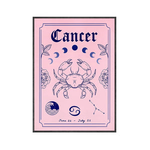 Constellation Wall Art Canvas Poster Print - Dazzling Beauty Solution