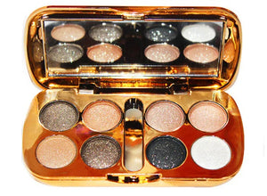 Shiny 8-Color Pearly Eyeshadow Palette - Dazzling Beauty Solution