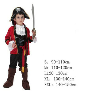 Halloween children's pirate costume - Dazzling Beauty Solution