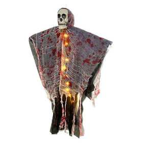 Halloween Decoration Blood-dyed Luminous Skull Hanging Ghost Outdoor Ornaments - Dazzling Beauty Solution