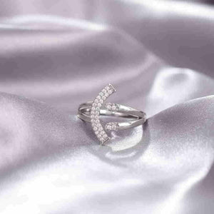 Niche Opening Adjustable Non-fading Cross Ring - Dazzling Beauty Solution