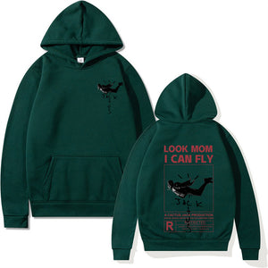 Men’s High Street Loose Print Sweatshirt - Dazzling Beauty Solution