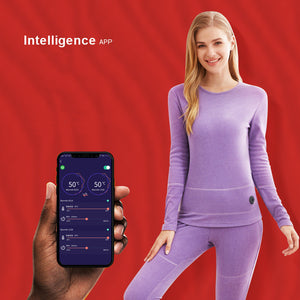 Unisex Electric Heating Thermal Underwear Suit – Intelligent Temperature Control for Autumn & Winter - Dazzling Beauty Solution