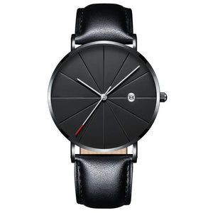 Simple calendar watch male creative waterproof quartz watch - Dazzling Beauty Solution