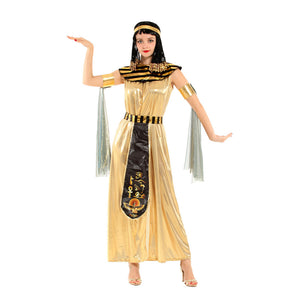 Halloween Cosplay Costume Masquerade Cleopatra Costumes Indian Queen Princess Costumes - Dazzling Beauty Solution