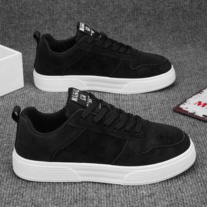 Men’s Casual Lace-Up Sneakers – Round-Toe Walking Shoes - Dazzling Beauty Solution
