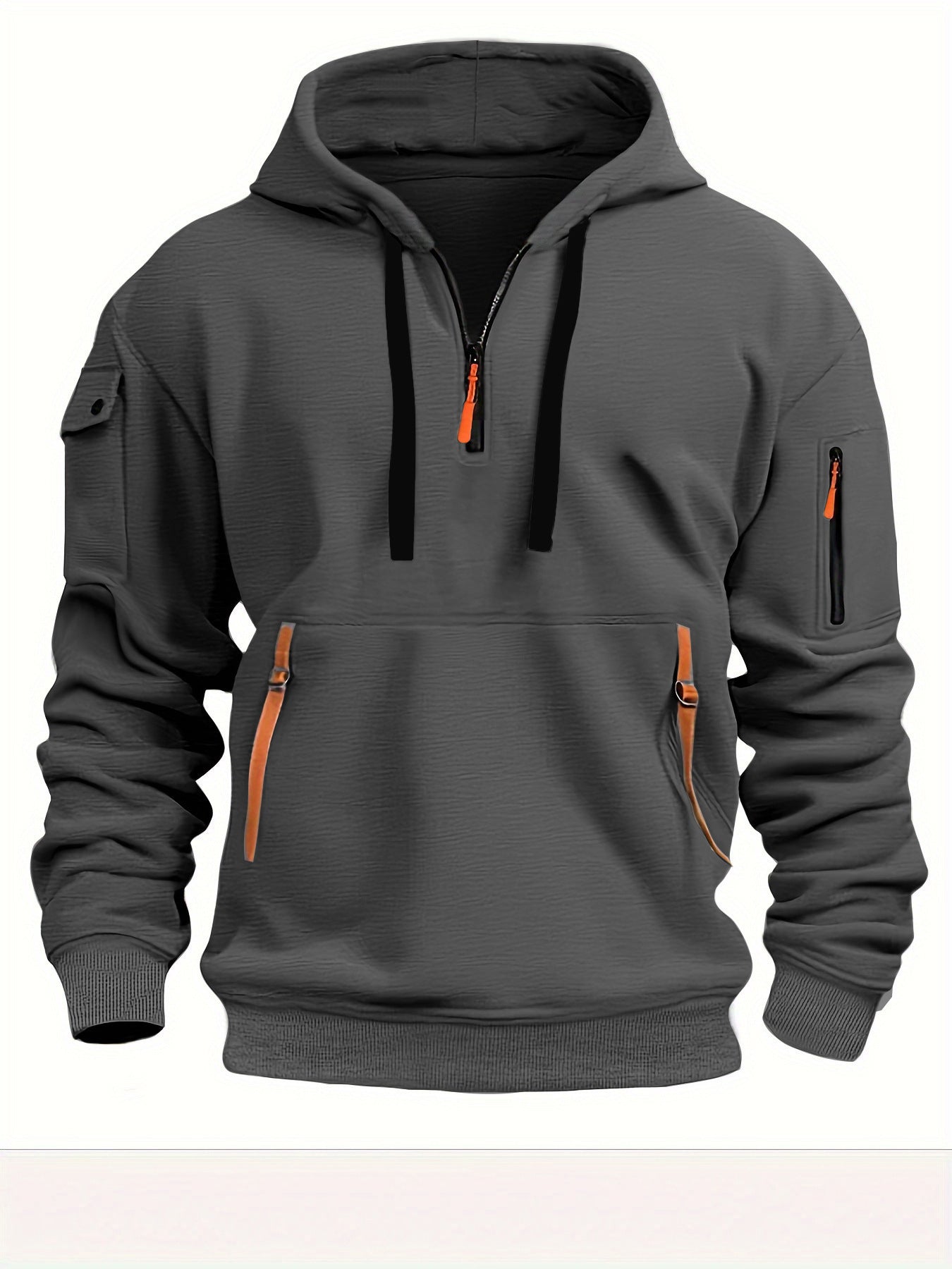 Unisex Dropped Shoulder Hooded Sweatshirt – Plus Size Loose Fit Pullover - Dazzling Beauty Solution