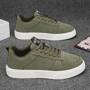 Men’s Casual Lace-Up Sneakers – Round-Toe Walking Shoes - Dazzling Beauty Solution