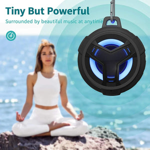 C6 Portable Wireless Bluetooth Speaker Waterproof Suction Cup Outdoor Sport Sound Box Mini Subwoofer Audio TF Mobile Loudspeaker - Dazzling Beauty Solution