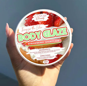 Body Glaze – 8oz | Anti-Aging, Glossy Finish, and Skin-Tightening Cream - Dazzling Beauty Solution