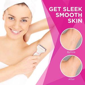 4-in-1 Electric Hair Removal Kit for Women – Bikini, Eyebrow, Nose & Facial Trimmer Set - Dazzling Beauty Solution
