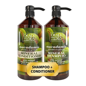Dead Sea Minerals Shampoo & Conditioner Set - Dazzling Beauty Solution