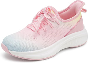 Girls Lightweight Slip-On Athletic Sneakers - Dazzling Beauty Solution