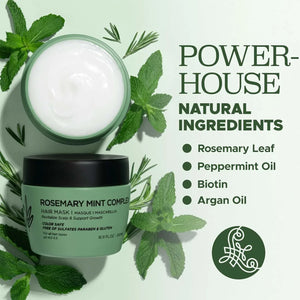 Rosemary Mint Hair Mask for Damage Repair - Dazzling Beauty Solution