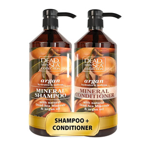Dead Sea Minerals Shampoo & Conditioner Set - Dazzling Beauty Solution
