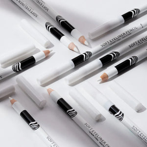 12-Piece Waterproof White Eyeliner Pencil Set – Brighten & Define Your Eyes - Dazzling Beauty Solution