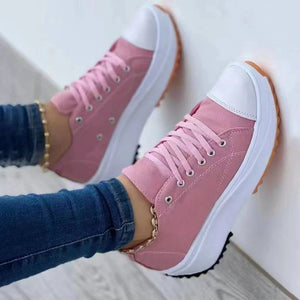 Women's Canvas High Top Casual Shoes - Dazzling Beauty Solution