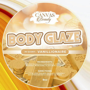 Body Glaze – 8oz | Anti-Aging, Glossy Finish, and Skin-Tightening Cream - Dazzling Beauty Solution