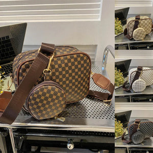 Vintage Pattern Crossbody Bags For Women Shoulder Shell Bag Trend Small Purse And Handbag Luxury Designer Female Square Bag Women's Bag - Dazzling Beauty Solution