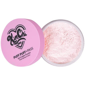Kimchi Chic Puff Puff Pass Set & Bake Powder – Lightweight Translucent Setting Powder - Dazzling Beauty Solution