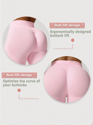 Ncmryu Women'S Seamless Butt Lifting Sports Shorts for Gym Workout