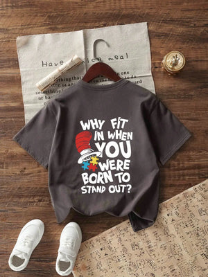 Tween Boy'S Casual Graphic Print Crew Neck Short Sleeve T-Shirt Tops, Summer - Dazzling Beauty Solution