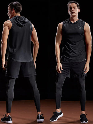Neleus Men’s Athletic Sportswear - Dazzling Beauty Solution