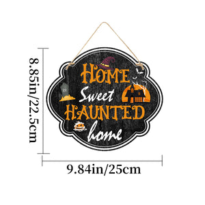 Imitation Wooden Doorplate Ghost Festival Haunted House Horror Atmosphere Decoration - Dazzling Beauty Solution