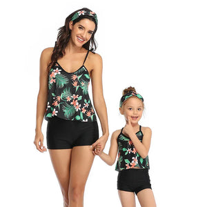 Matching Parent-Child Swimsuit Set β Womenβs & Kidsβ Siz - Dazzling Beauty Solution