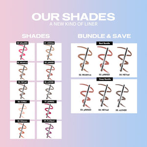 LIP LINER STAY-N - Peel-Off Lip Liner Stain - All Day & Night Lipliner