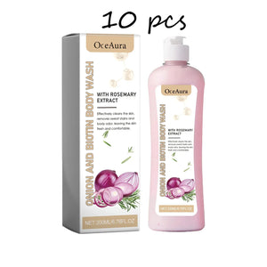 Oceaura Rosemary Body Wash – Moisturizing Exfoliating Shower Gel - Dazzling Beauty Solution