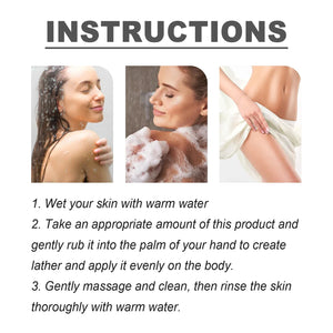 Oceaura Rosemary Body Wash – Moisturizing Exfoliating Shower Gel - Dazzling Beauty Solution