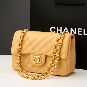 Chanel diamond chain shoulder bag