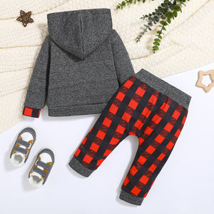 Children's Hooded Sweater Korean Style Fashion Baby Boys' Casual Suit - Dazzling Beauty Solution